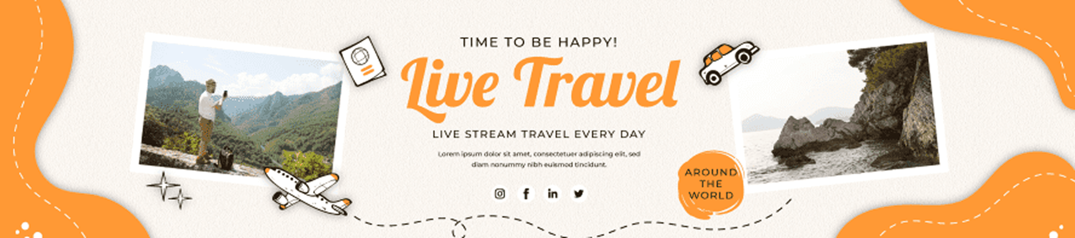 Live Travel Banner